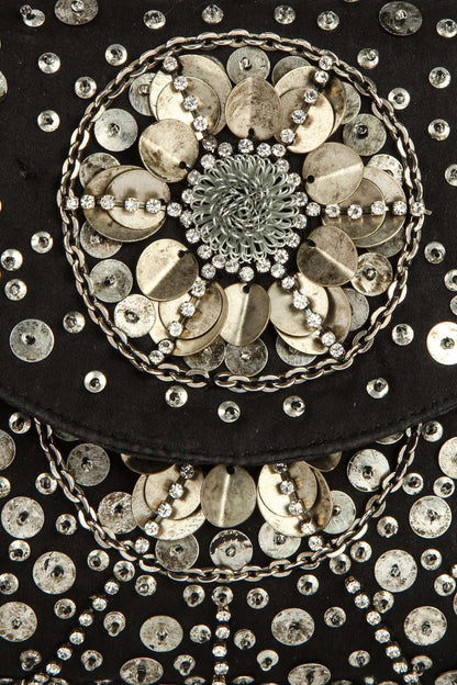 Zoey Black Bridal Handbag