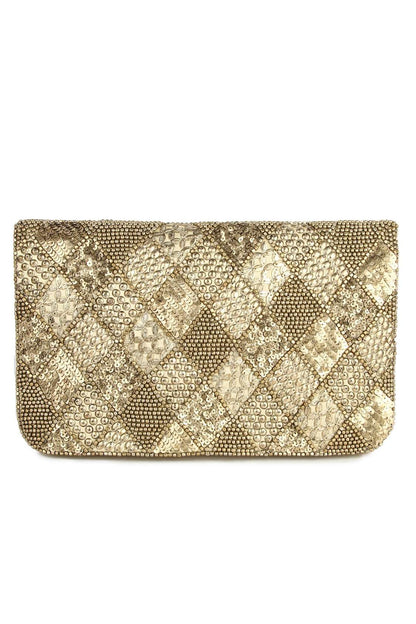 Sofia Cream Party Handbag