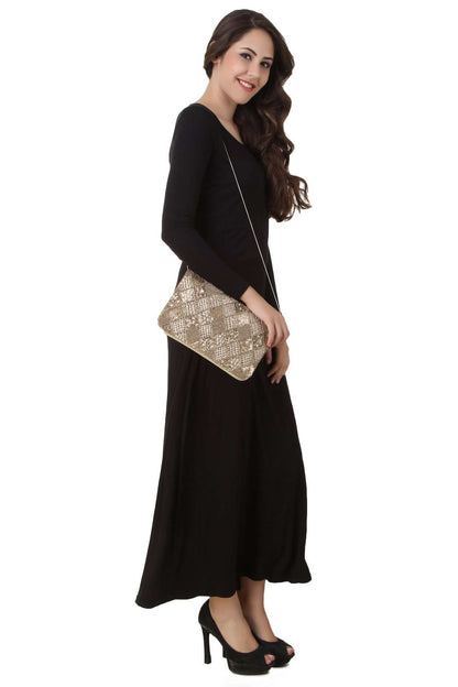 Sofia Cream Party Handbag