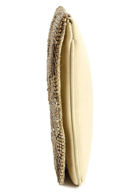 Sofia Cream Party Handbag