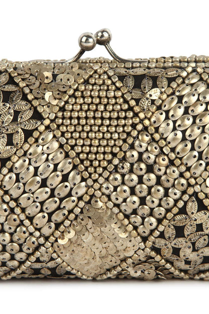 Savannah Silver Party Box Bag