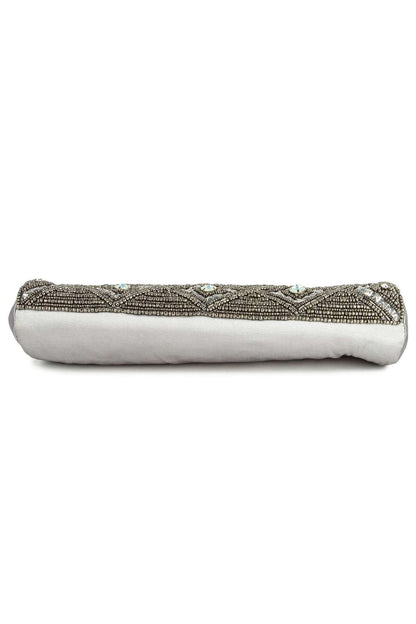 Emily Gray & Silver Brass Frame Evening Bag