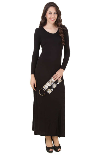 Olivia Black Silver Evening Handbag