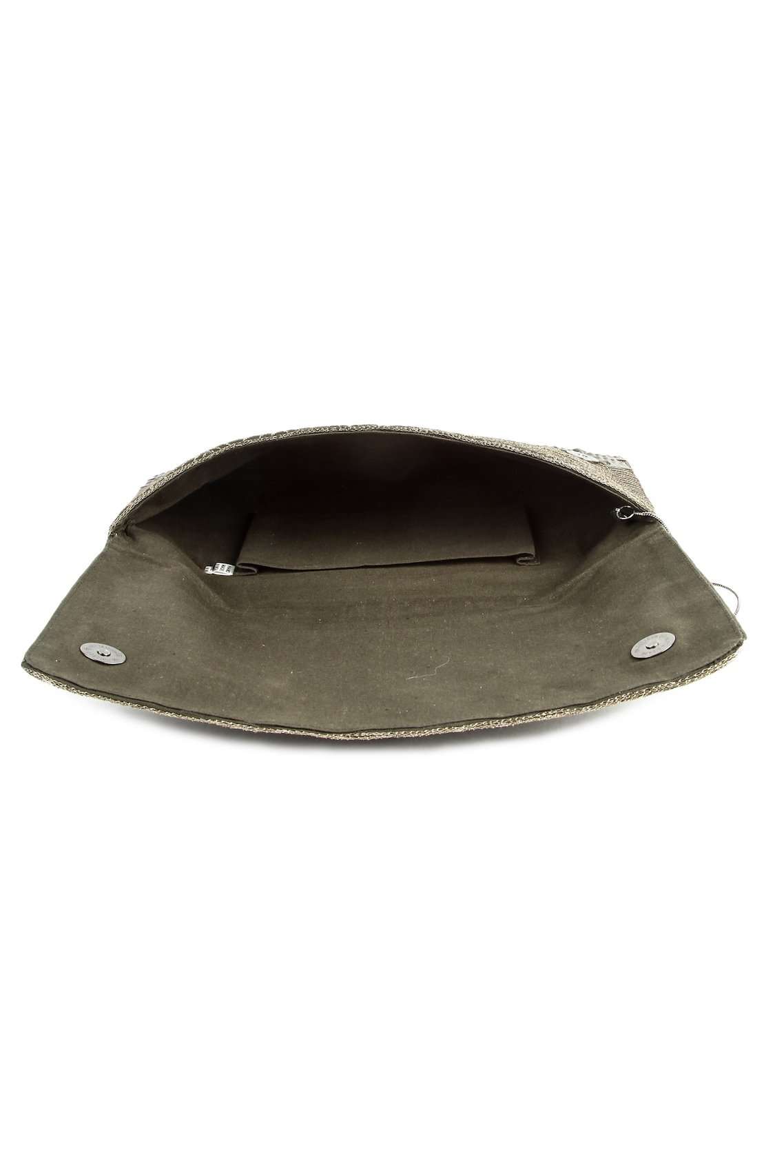 Natalie Antique Silver Clutch Bag