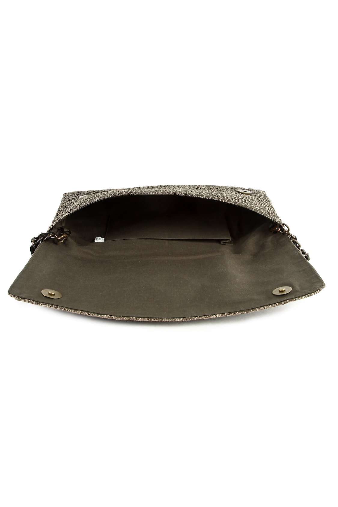 Chloe Antique Silver Clutch Bag