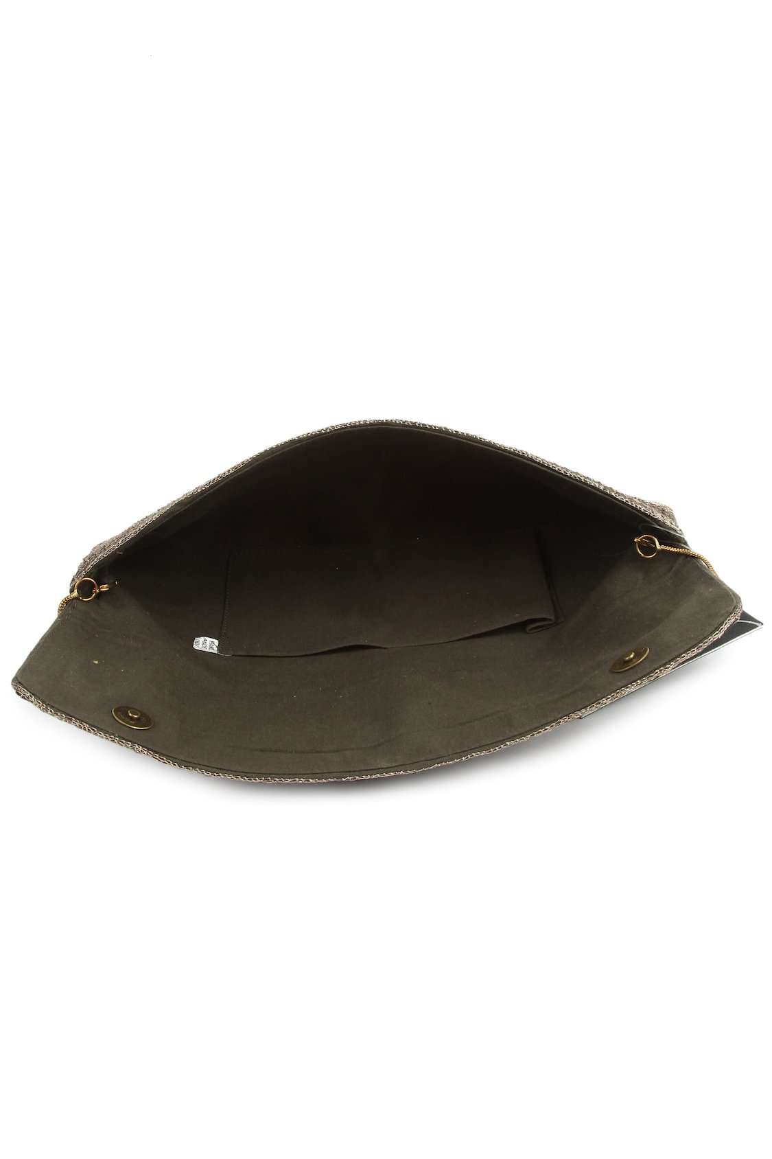 Anna Antique Silver Clutch Bag