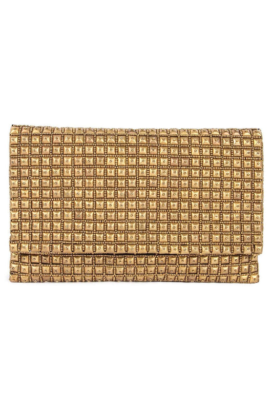 Sophia Gold Evening Hand bag