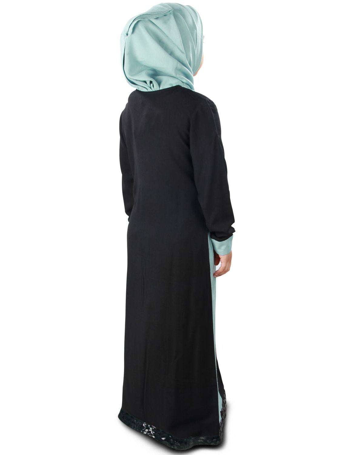 Sameen Kid's Abaya Back