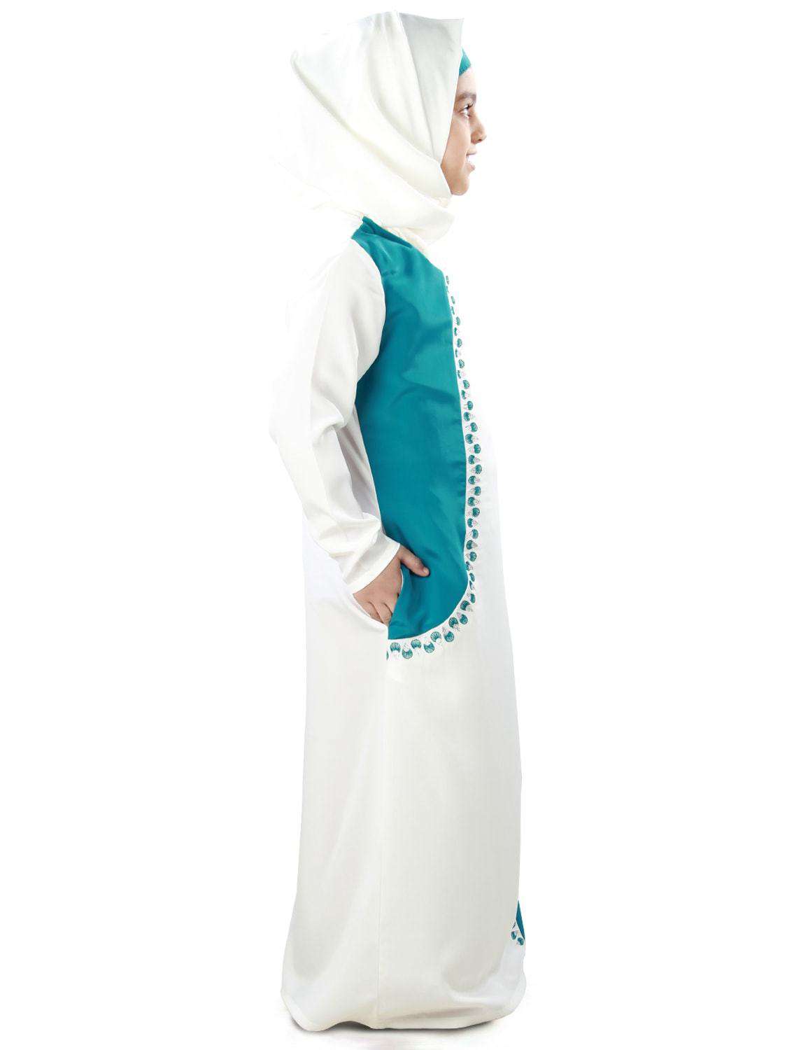 Leena Kid's Abaya Side