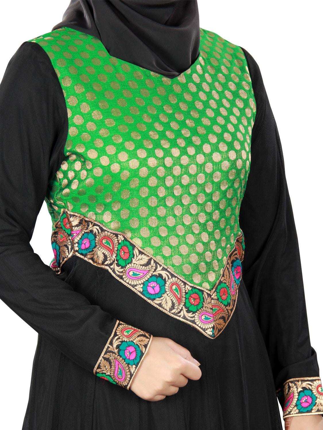 Ahdia Eid Abaya Front Design