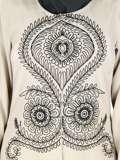Mahnoor Abaya Embroidery