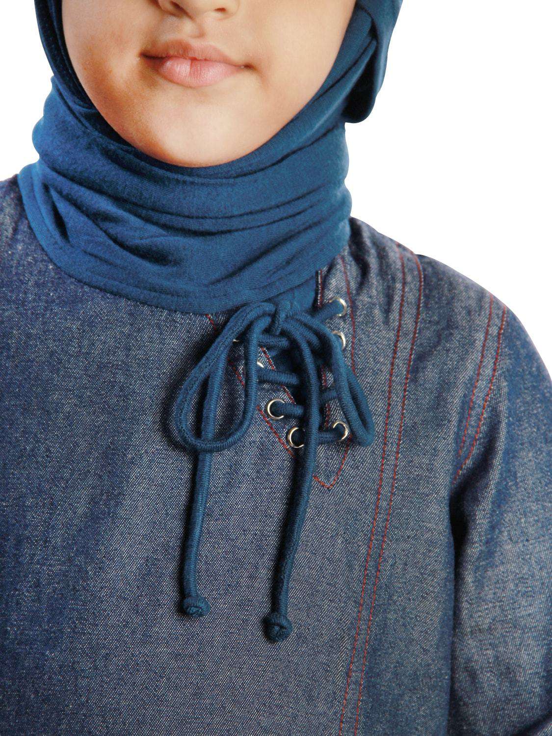 Maira Denim Kid's Abaya