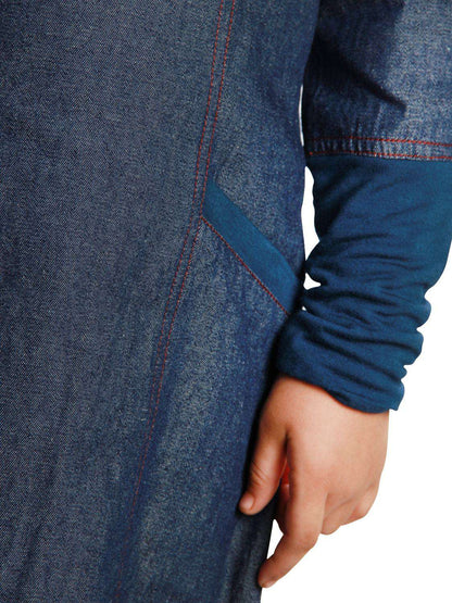 Maira Denim Kid's Abaya