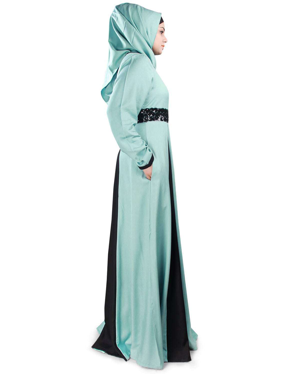 Labibah Rayon Abaya Side