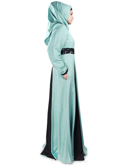 Labibah Rayon Abaya Side