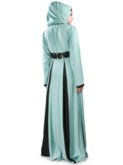 Labibah Rayon Abaya Back