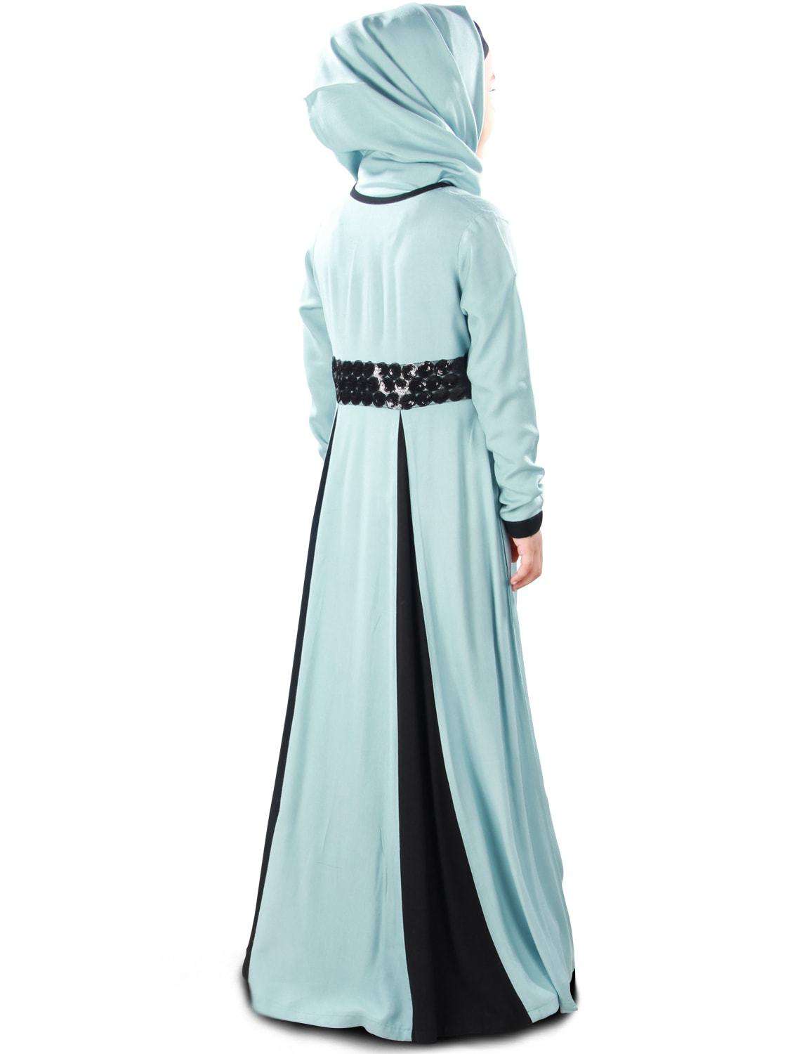 Labibah Rayon Kid's Abaya Back