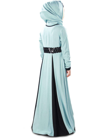 Labibah Rayon Kid's Abaya Back