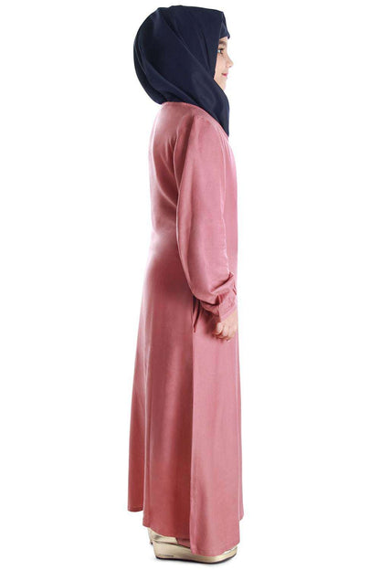 Masarrah Rayon Kid's Abaya Side