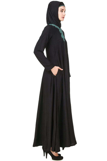 Izma Rayon Abaya Side