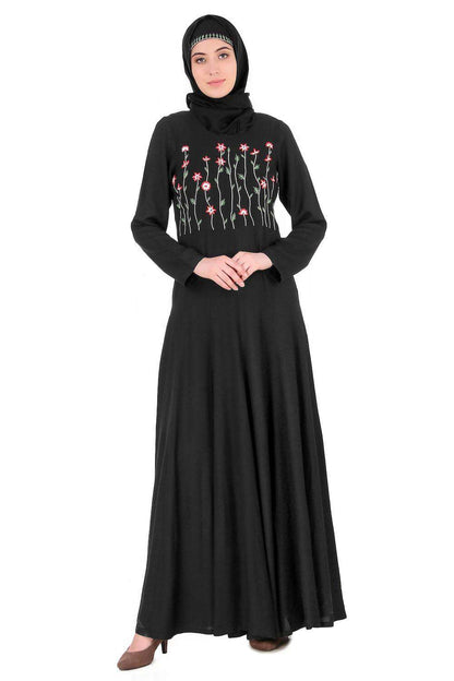 Growing Embellished Stem Anarkali Abaya