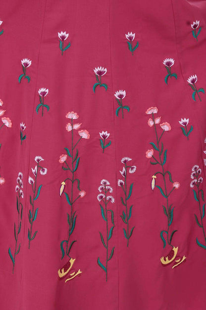 Embroidered Multi Panel EID Abaya Embroidery