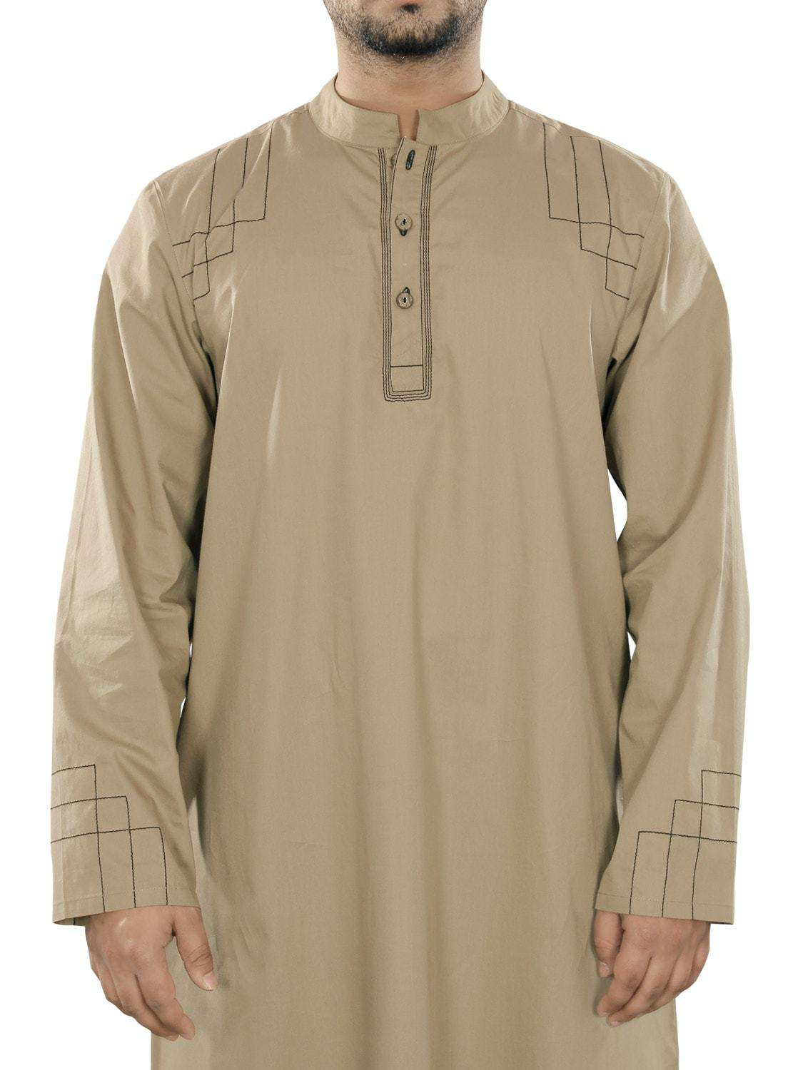 Ammar Beige Galabiyya