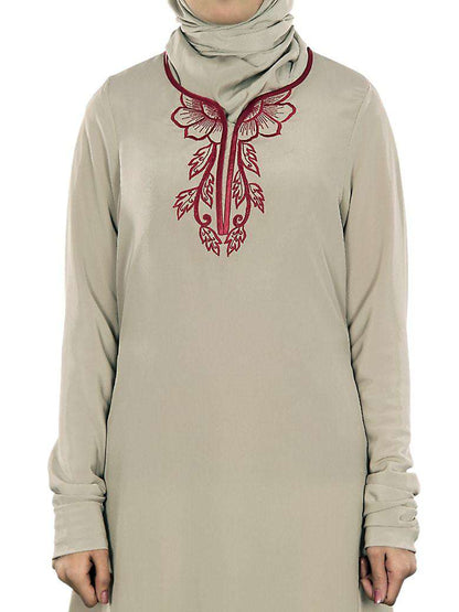 Tisha Warm Grey Tunic
