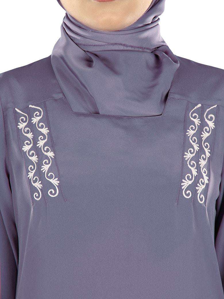 Suhaylah Purple Tunic