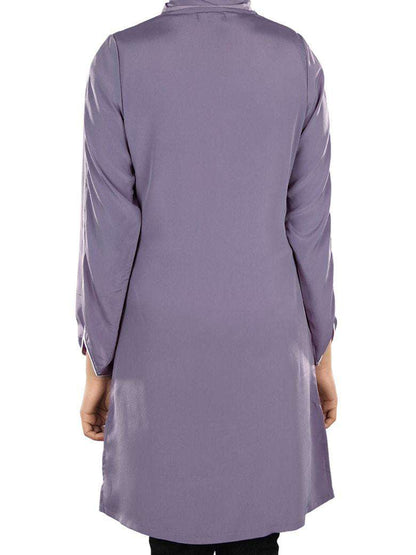 Suhaylah Purple Tunic