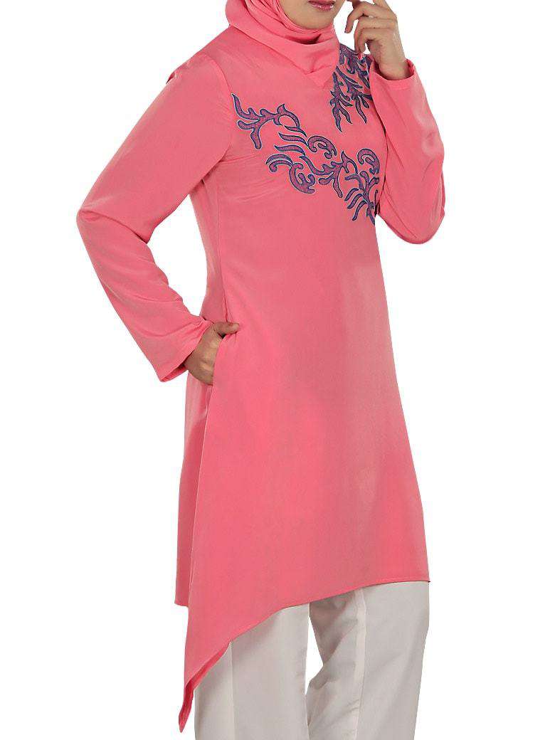 Zulfa Rose Pink Tunic